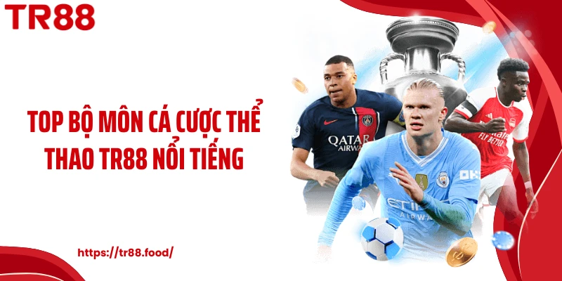 Top bộ môn cá cược thể thao TR88 nổi tiếng